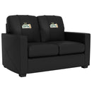 Silver Loveseat with Milwaukee Bucks 2021 Champions Logo