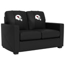 Silver Loveseat with Arizona Cardinals Helmet Logo
