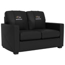 Silver Loveseat with Baltimore Ravens Secondary Logo