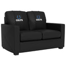 Silver Loveseat with  Indianapolis Colts Secondary Logo