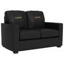 Silver Loveseat with  New Orleans Saints Secondary Logo