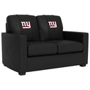 Silver Loveseat with  New York Giants Primary Logo