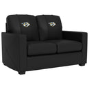 Silver Loveseat with Nashville Predators Logo