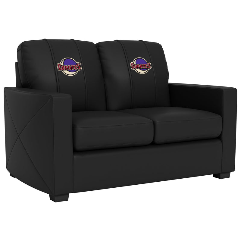 Silver Loveseat with Arizona Coyotes Alternate Logo