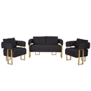 Decorative Upholstered Side Chair For Living Room