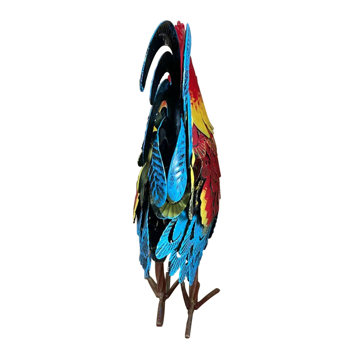 Wrought-Iron Rooster Garden Statue, photo 8 of 8