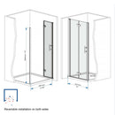 Bifold Shower Door by HouseOfZazla