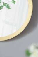Transitional Decor Style Wall Mirror Decor With Frame For Bathroom by HouseOfZazla