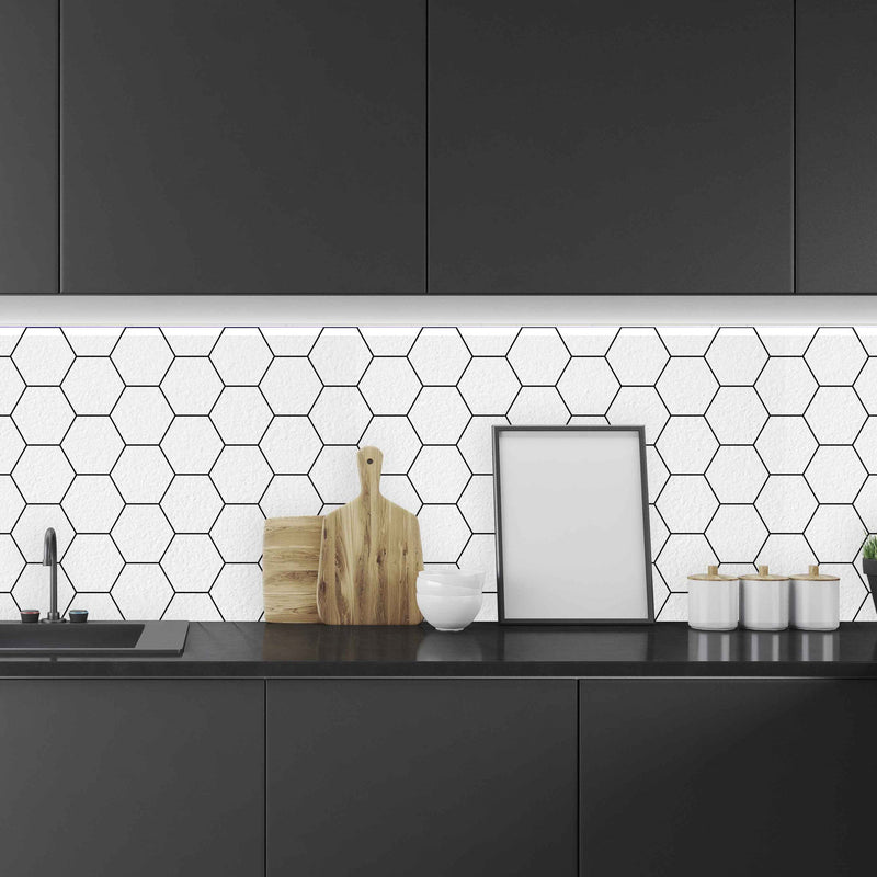 Hexagon Backsplash