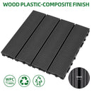 Tiles 9PCS Waterproof Outdoor and Indoor Flooring for Patio, Balcony, Porch, Backyard, Bedroom by HouseOfZazla