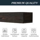72" Rustic Wood Fireplace Mantel,Wall-Mounted & Floating Shelf for Home Decor