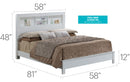 Bed With Transitional Design Stylish by HouseOfZazla