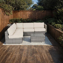 Seating Set With Cushions Handcrafted Wicker Design by HouseOfZazla