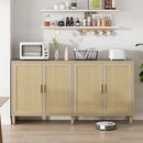 Buffet Cabinet With Adjustable Shelves For Kitchen by Unique Piece Furniture