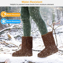 Snow Boots - Waterproof Faux Suede Mid-Calf with Warm Lining by LJGDeals