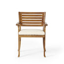Hermosa 5-Piece Acacia Wood Outdoor Dining Set