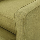 Mid-Century Modern Recliner With Button Tufted Waffle Stitch by HouseOfZazla