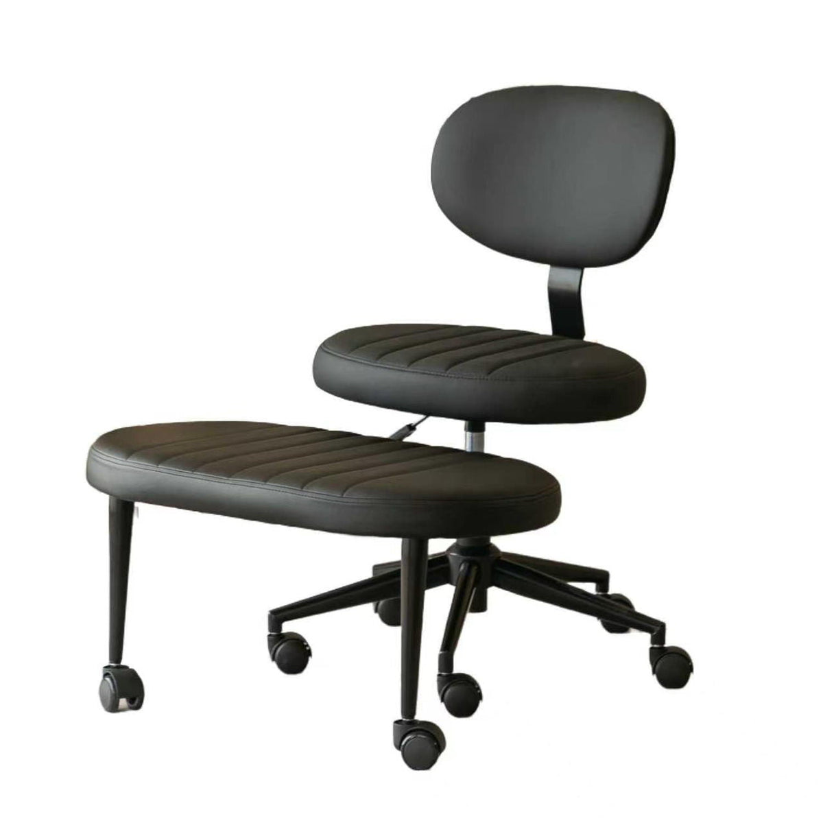Ergonomic Cross Legged Office Chair With Back Support, photo 3 of 34