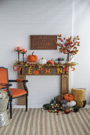 Knite Pumpkin Ornament Decor For Holiday Harvest Festival Fall Festival & Thanksgiving