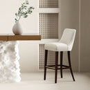 Beever - Barstool With Backrest by HouseOfZazla