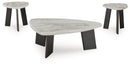 Lilyberg - Occasional Table Set (Set of 3) - Gray / Black by Unique Piece Furniture