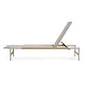 Hargrove Outdoor Aluminum Chaise Lounge with Mesh Seat by HouseOfZazla