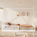 House Shaped Design Bed With Fence by Unique Piece Furniture