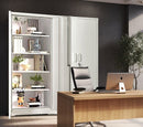 Container Furniture Direct Ironclad 71" Metal Storage Cabinet with Locking Doors and 4 Adjustable Shelves by HouseOfZazla