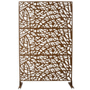 Outdoor & Indoor Freestanding Decorative Privacy Screen by HouseOfZazla