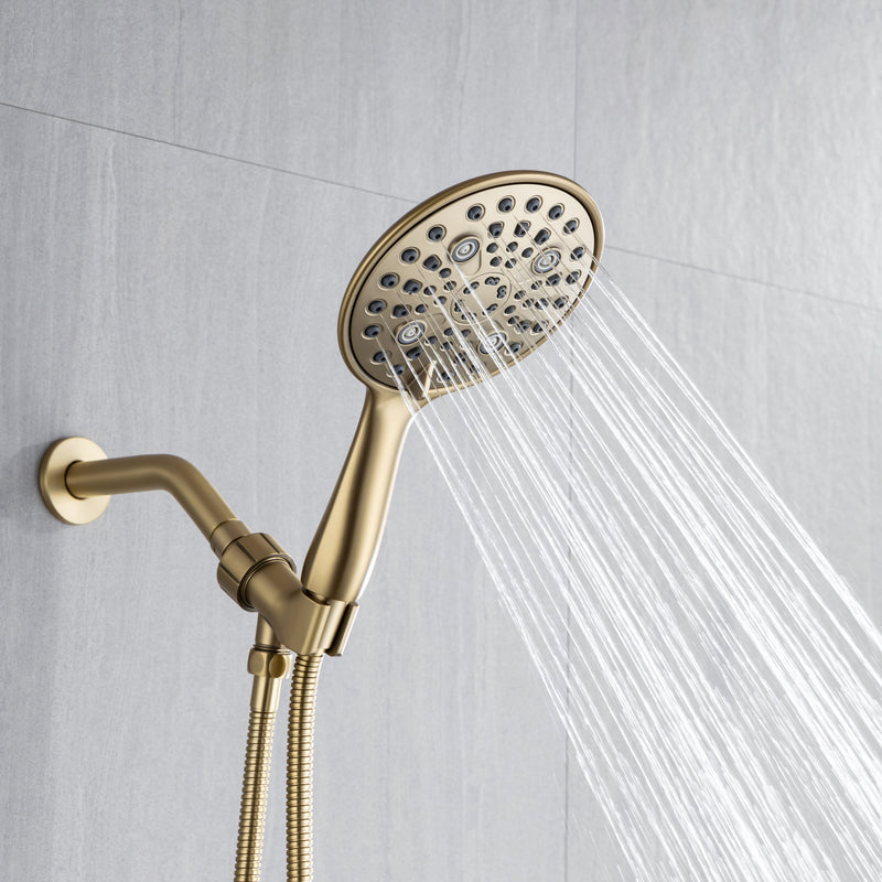 6 In. Detachable Handheld Shower Head Shower Faucet Shower System