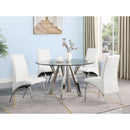 Darby - Upholstered Dining Side Chair (Set of 2) - White by HouseOfZazla