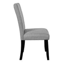 5 Piece Round Dining Table Set, Modern Table And 4 Upholstered Chairs For Dining Room by HouseOfZazla