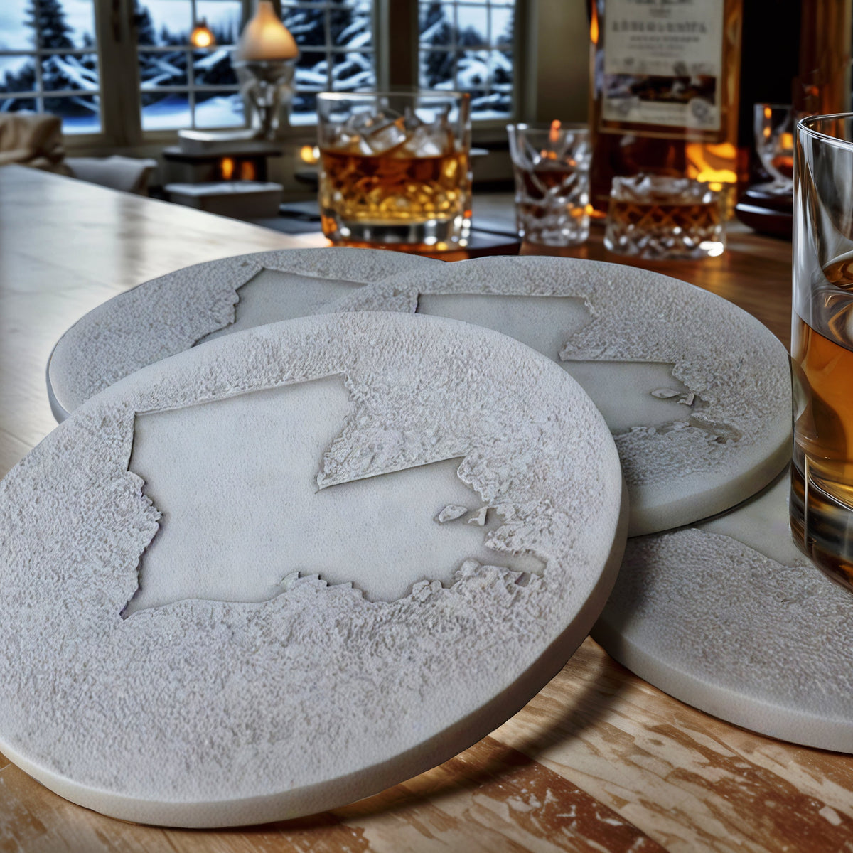 Louisiana Drink Coasters, photo 2 of 8