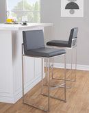 Fuji - Contemporary And Modern Elegance High Back Barstool