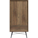 5-Drawer Chest - Spacious and Stylish Chest of Drawers, Dresser for Bedroom, Closet, Hallway, 23.6"W x 15.7"D x 48"H, Rustic Walnut