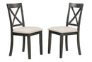 5 Pieces Dining Table And Chairs Set For 4 Persons, Kitchen Room Solid Wood Table With 4 Chairs