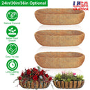 Coconut Fiber Liners for Planters Window Boxes by LJGDeals