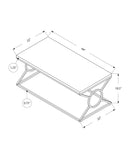 Rectangular Glossy White Coffee Table by HouseOfZazla
