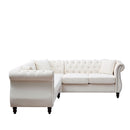 Streamline Modern L-Shaped Corner Sofa by HouseOfZazla