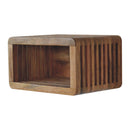 Soba - Wall Mounted Bedside Table - Beige by Unique Piece Furniture