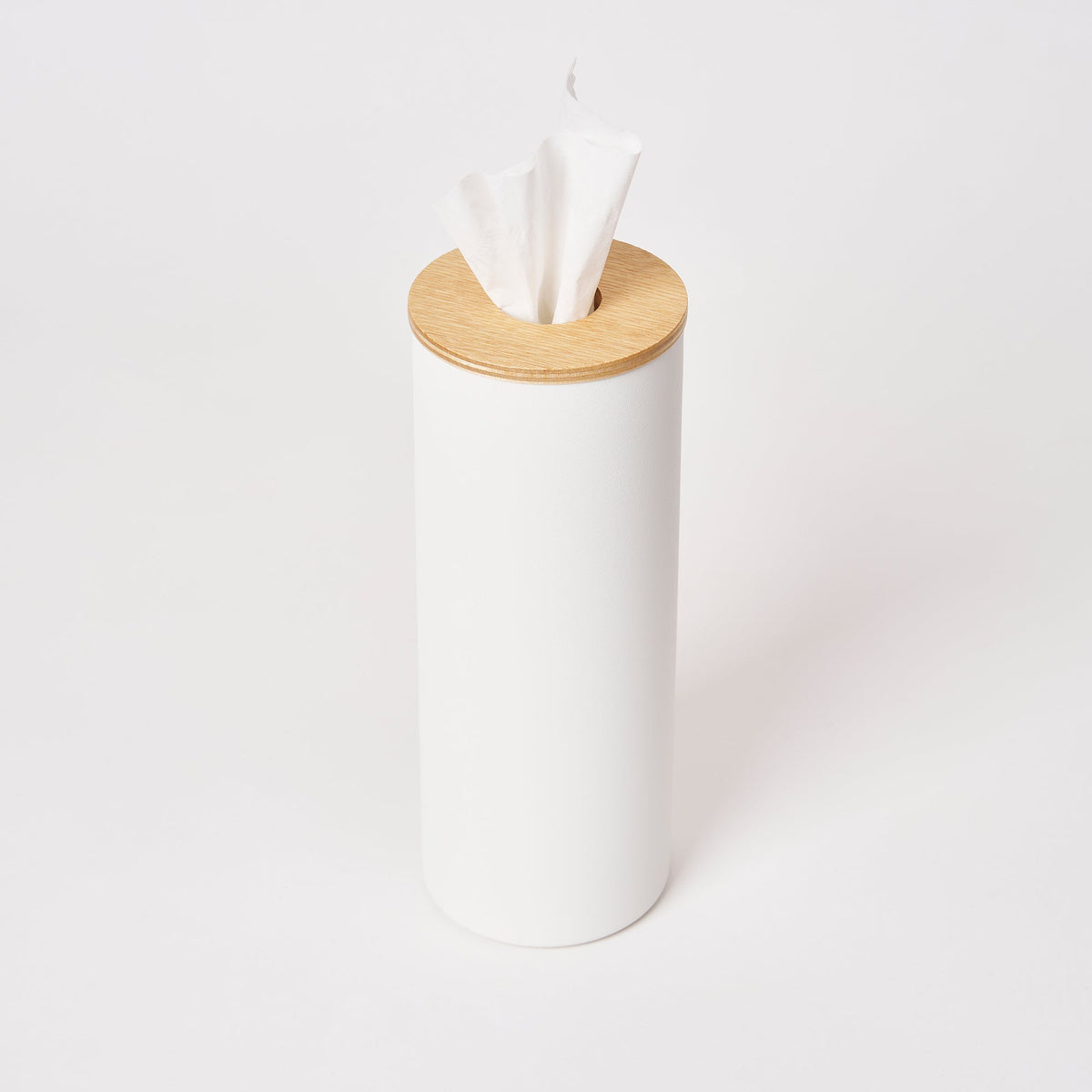 Round Tissue Case - Steel + Wood, photo 19 of 36