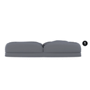 Upholstered Human Dog Bed for Adults and Pets