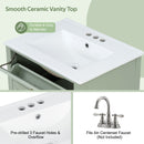 Bathroom Vanity With Sink, Soft Closing Cabinet