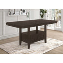 Prentiss - Extension Counter Dining Table - Cappuccino