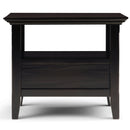 Amherst - Narrow Side Table - Hickory Brown by HouseOfZazla
