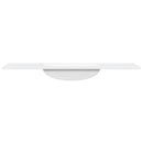 48" Composite Bathroom Vanity Top with Integrated Basin