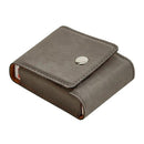 Leatherette Playing Cards Case, Grey 3.75" by creativegiftsdirect