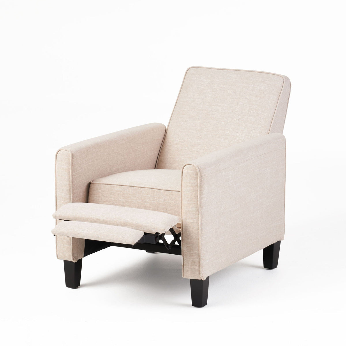 Upholstered Push Back Recliner Chair For Living Room, photo 37 of 40