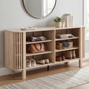 59 Inch TV Stand for TVs Up to 55 Inches with Adjustable Shelves by DirectDeals
