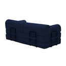 Convertible Sleeper Sofa Bed, Floor Lounge Couch For Living Room